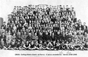 1052- Oran - College N.D. de France - Annee 1948-1949